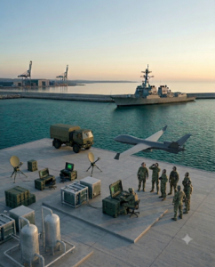 Hydrogen fuel-cell UAS and cryogenic liquid-hydrogen storage